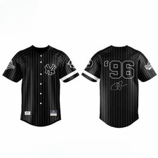 Yankees 2026 Jay-Z 30 Years Of Music Career Baseball Jersey Striped picture