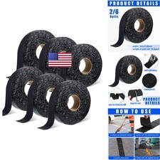 Fabbay 6 Rolls 1.18 in Asphalt Crack Filler Tape for Driveway Repair picture