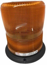 Grote 77133 Strobe Light 6.7 in. Height Amber 12-48V, 1 in. Pipe/Flange Mount picture