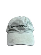 2010 The Social Network Cast And Crew Green Hat Facebook Jesse Eisenberg Rare picture