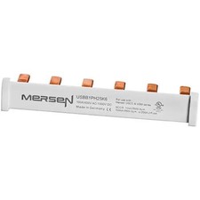 1PC MERSEN USBB1PH25K6 Busbar,1 Phase,6P,600VAC,1000VDC picture