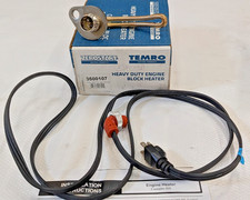 3500107 ZeroStart Cummins ISX QSX EPA08 Engine Block Heater 1500W 120V NEW picture