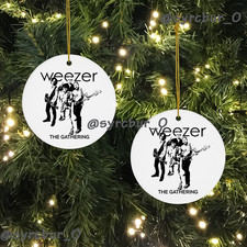 Weezer The Gathering Tour 2026 Christmas Ornament Music Keepsake picture