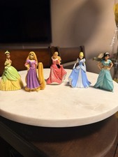 Tonies Character Lot of 5 Disney Rapunzel, Cinderella, Tiana, Sleeping , Jasmine picture