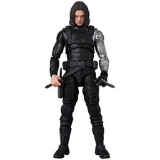 MAFEX No.203 Captain America Winter Soldier 155mm Action Figure MedicomToy Japan picture