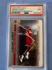 2003-04 Upper Deck Lebron James Phenomenal Beginning - LeBron James #13 (RC) picture