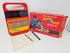 Vintage 1986 Texas Instruments Speak & Spell Original Box & Instructions TESTED picture