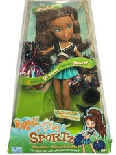 Bratz Play Sportz Rockin Cheerleadin Sasha Doll MGA Rare/ FYI Missing Sticker picture