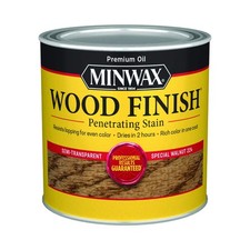Minwax Special Walnut Wood Finish Stain 8 oz Quick Drying Oil Based Stain picture