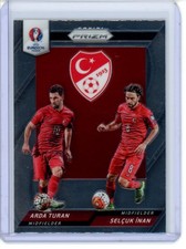 2016 PANINI EURO PRIZM DUAL COUNTRY SELCUK INAN / ARDA TURAN #51 picture