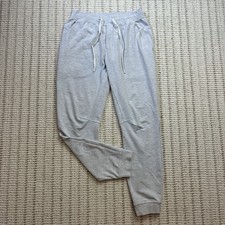 Lululemon Men's City Sweat Jogger Light Gray Heather Fleece Sweatpants M Stretch picture