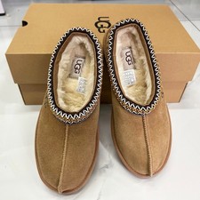 UGG Women's Tasman II Chestnut Braid Suede Upper Slippers US 6-11 Comfort Shoes picture