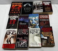 Stephen King + Peter Straub Lot of 12 Paperbacks IT, Salems Black House, Stand + picture