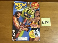 WCW WWE WWF Super Pen Mini Ring Hollywood Hulk Hogan The Giant Big Show Remco picture