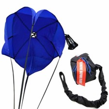 DRAG RACING PARACHUTE BLUE DRAG CHUTE RJS RACING DRAGSTER CHUTE picture