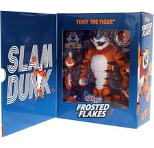 Kellogg's Frosted Flakes Tony the Tiger Action Figure w/ Basketball Bowl Spoon picture