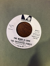 The Enchanted Forest  The Word Is Love/Cold Winds 7” 45 Promo  Girl Group 1968 picture