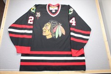 01 BOB PROBERT VTG Chicago Blackhawks KOHO NHL Hockey Jersey XL MIC Canada 75th picture