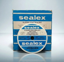 Sealex Klinger 100% PTFE Self Adhesive Flange Joint Sealant Spool 3/16