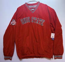 Ohio State GIII Sports By Carl Banks Adult Mens XL Red Pullover Jacket Lined New picture