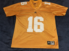 Vtg Stitched Adidas PEYTON MANNING #16 Tennessee Vols Jersey Mens Medium READ picture