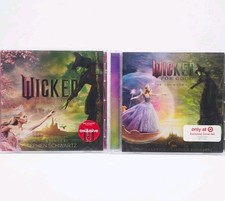 *2x Wicked & Wicked: For Good The Soundtrack Target Excl w Poster NEW *Cracked* picture