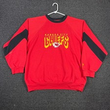 Vintage Kansas City Chiefs Pro Player Crewneck Sweatshirt Men XL 90s Embroidered picture
