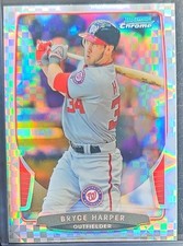 2013 Bowman Chrome - Bryce Harper #1 X-Fractor picture