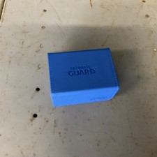 Ultimate Guard Xenoskin Deck Box Blue Trading Card Game Storage Case picture