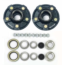 LIBRA 5 Lugs Trailer Idler Hub Kits 5 on 5 5x5 for 3500 lbs Trailer Axle Pack 2 picture