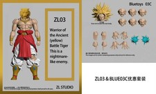 zl studio  dragonball shf broly 3 pcs picture