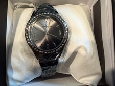 Invicta Women’s Watch 70455 Black Gunmetal Crystal Bezel Bracelet New in Box picture