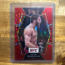 Panini 2022 Select UFC Premier Level Islam Makhachev #125 Red Disco /99 picture