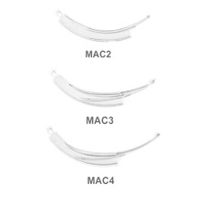 (US delivery)Vide Laryngoscope Disposable Blade MAC2/3/4 optioinal (10pc/Box) picture