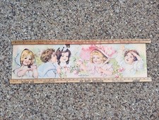 Antique 1903 Maud Humphrey Yard Long Lithograph Yankee Label Bread Advertising picture