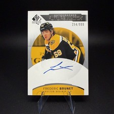 2025-26 Sp Authentic - Autographed Future Watch Frederic Brunet #155 /999 picture