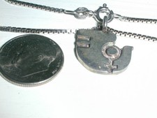 VINTAGE AARIKKA FINLAND STERLING DESIGN ILMARI PUHAKKA STERLING PENDANT/CHAIN picture