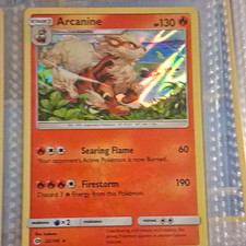 The Pokémon Company Arcanine 22/149 Sun & Moon Holo Rare EN 130 HP picture