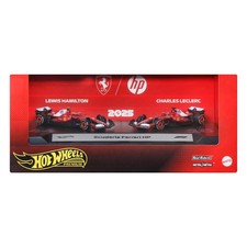 2026 Hot Wheels Premium Scuderia Ferrari HP Racing F1 Team 2-Pack picture