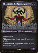 Sheoldred, the Apocalypse (Showcase) Dominaria United Foil Playtest Card picture