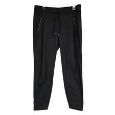 Athleta Trekkie North Jogger Pants Hiking Travel Activewear Black Women's Sz 12 picture