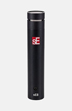 sE Electronics sE8 Small-Diaphragm Cardioid XLR Condenser Mic, Black picture