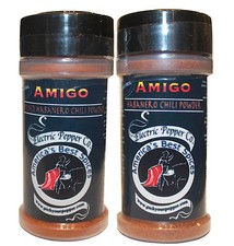 Habanero Chili Pepper Powder Hot Dried Spice Extra Spicy Gift Set 2 x 1.5 oz picture