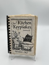 Vintage Amish Kitchen Keepsakes Volume 2 Cookbook Well Used Book See Description picture