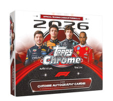 2026 Topps Chrome Formula 1® Mega Box PRESALE release 10/15 picture