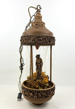 Vintage 70s Hanging Oil Rain Drip Lamp 25