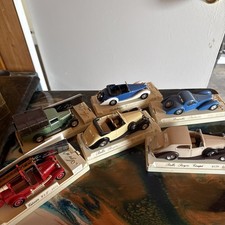Lot 6 Vintage SOLIDO Age D'or Diecast Models  1/43 see description for numbered picture