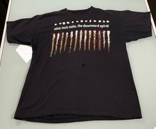 Vintage 1994 Nine Inch Nails The Downward Spiral Band T-Shirt XL Single Stich picture