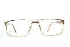 BRAND NEW VINTAGE REGINE'S 230 GOLD TORTOISE EYEGLASSES RETRO 50-18-140 MM ITALY picture