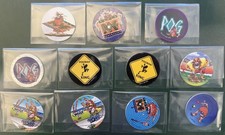 RARE LOT OF 11 POG Series II World POG Federation 1994 Milk Cap Pog  picture